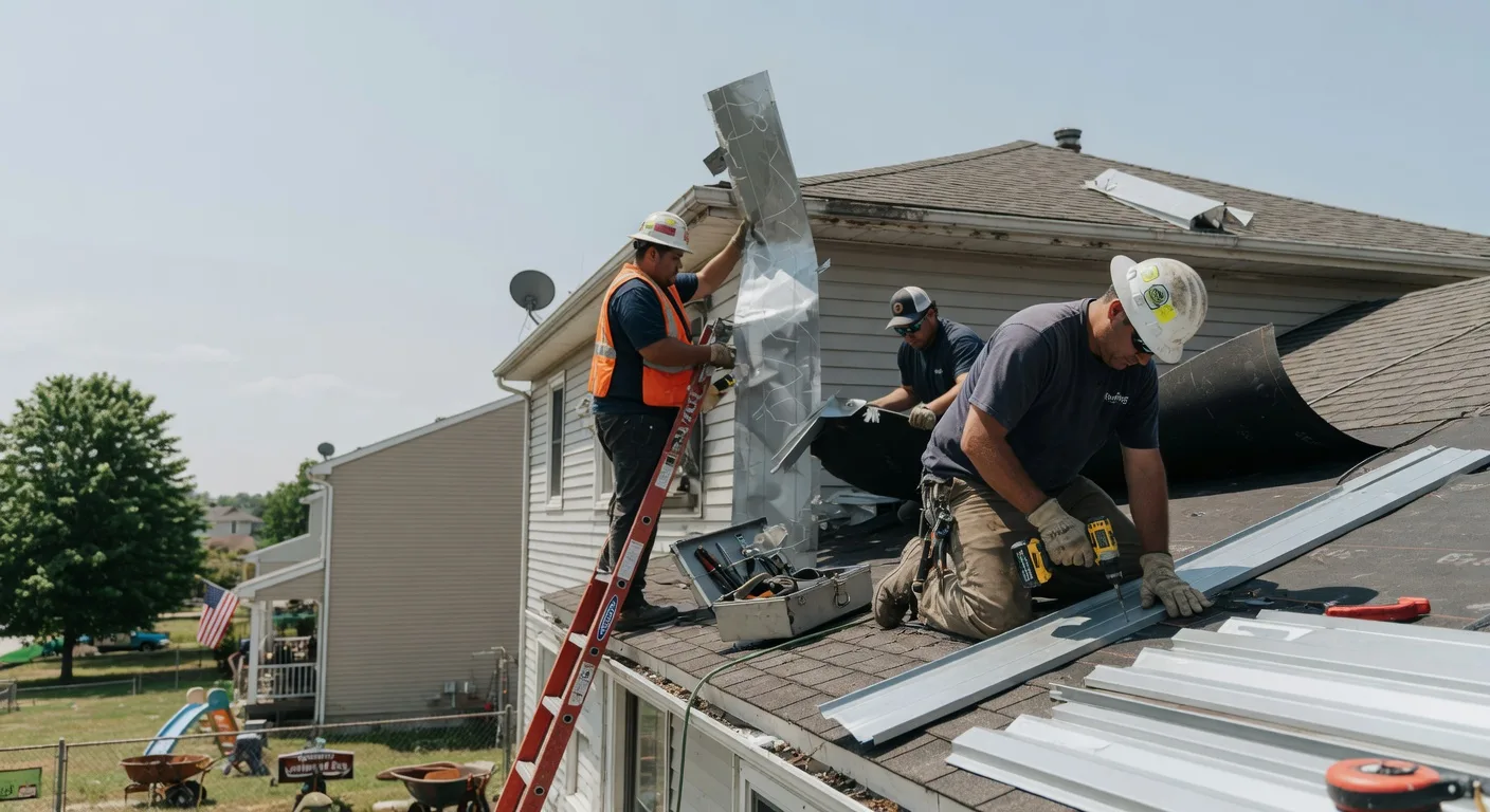 Storm Damage Metal Roof Repair in Buckhorn, NM